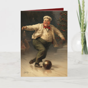 Cartes Pour Fêtes Annuelles Pour les Bowlers