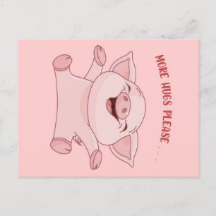 Cartes Pour Fêtes Annuelles Pour Louvain De Cochon   Conception de cochon   Ca