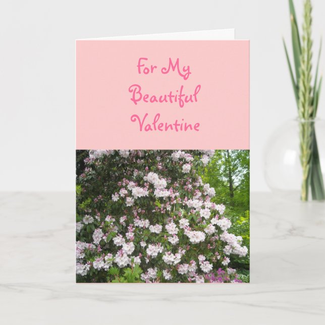 Cartes Pour Fêtes Annuelles Pour ma belle Saint Valentin (Devant)
