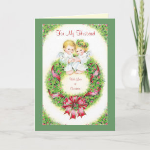 Cartes Pour Fêtes Annuelles Pour mon mari avec amour à Noël