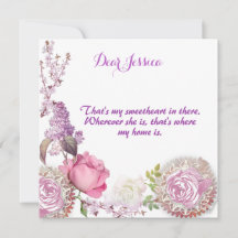 Pour sa petite amie personnalisée Valentines Roses