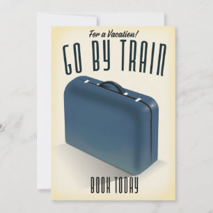 Cartes Pour Fêtes Annuelles Pour un séjour ! Aller en train