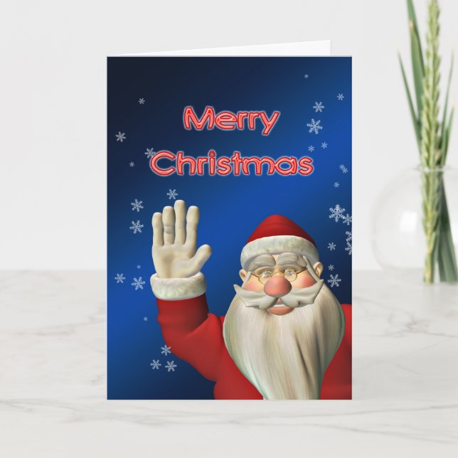 Cartes Pour Fêtes Annuelles Pour une affaire, Joyeux Noël (Devant)