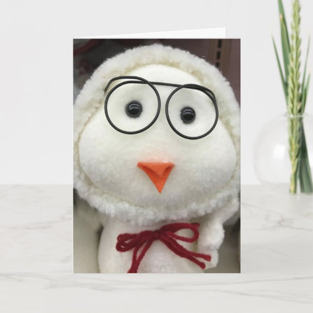 CARTES POUR FÊTES ANNUELLES POUR VOTRE ***TRÈS PREMIER*** NOËL (Devant)