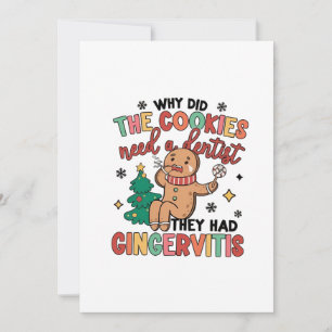 Cartes Pour Fêtes Annuelles Pourquoi les biscuits avaient-ils besoin d'un dent