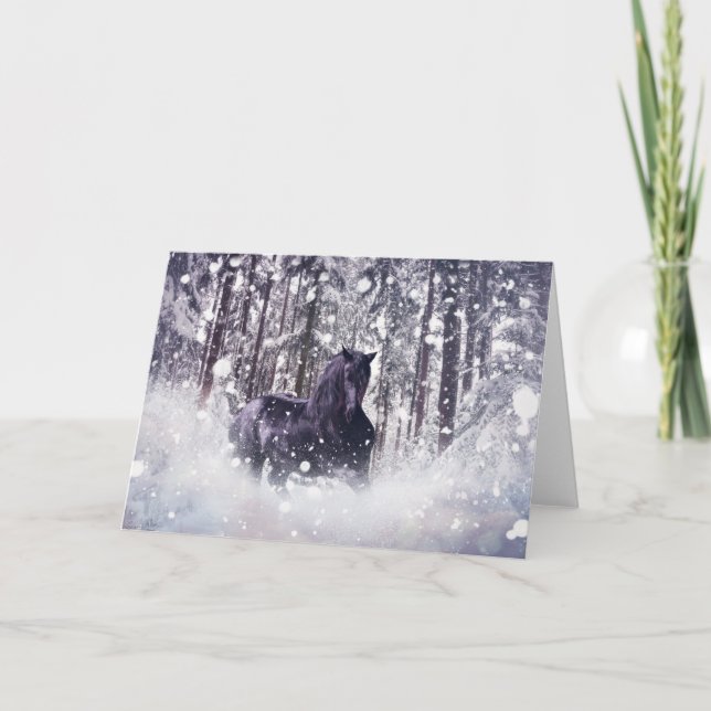 Cartes Pour Fêtes Annuelles Poussière (Devant)