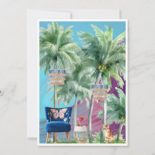 Cartes Pour Fêtes Annuelles Pouvons-Nous Sortir ? Chaise-chat