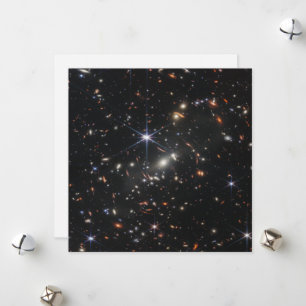Cartes Pour Fêtes Annuelles Premier champ profond de l'univers de James webb