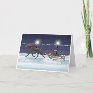 Cartes Pour Fêtes Annuelles Premier Noël de chiots