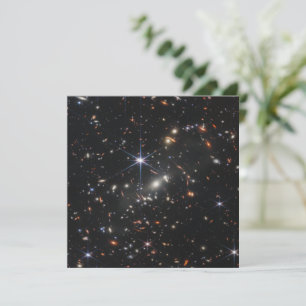 Cartes Pour Fêtes Annuelles Première vue profonde de l'univers de Webb
