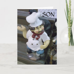 CARTES POUR FÊTES ANNUELLES PRENEZ UN VERRE ET SOYEZ JEUNE FILS À VOTRE ANNIVE