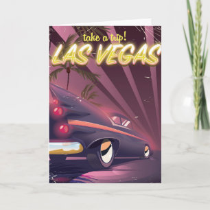 Cartes Pour Fêtes Annuelles Prenez un voyage à Las Vegas Nevada !