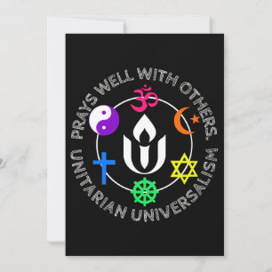 Cartes Pour Fêtes Annuelles Prête bien avec d'autres Unitariens Universalisme