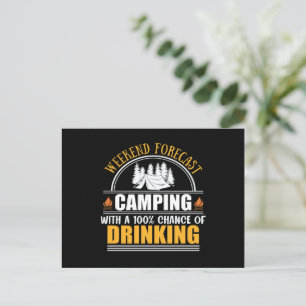 Cartes Pour Fêtes Annuelles Prévision du week-end avec une chance de boire