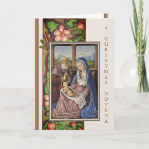 Cartes Pour Fêtes Annuelles Prière St. Andrew Christmas Novena