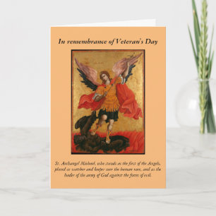 Cartes Pour Fêtes Annuelles Prière Ver 2 du jour de vétéran