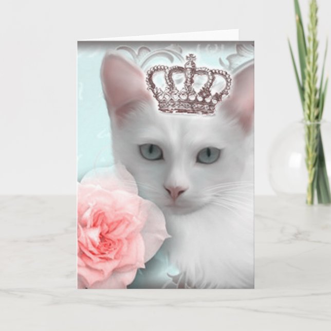 Cartes Pour Fêtes Annuelles Princesse de neige (Devant)