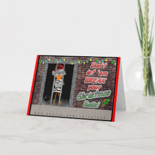 Cartes Pour Fêtes Annuelles Prison Jailbird