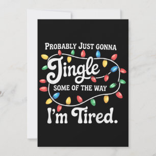 Cartes Pour Fêtes Annuelles Probablement juste faire tinter un peu sur le chem