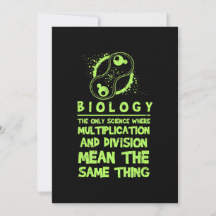 Cartes Pour Fêtes Annuelles professeur de biologie drôle dire cadeau biologist