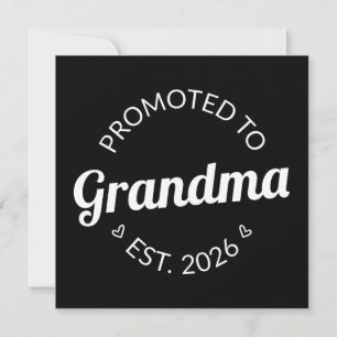Cartes Pour Fêtes Annuelles Promu À Grand-Mère Est. 2026 I