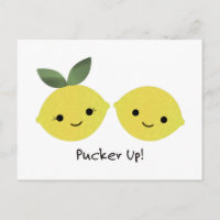 Pucker les citrons de Cute Kawaii