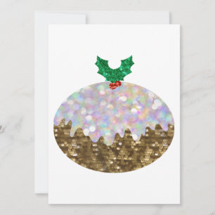 Cartes Pour Fêtes Annuelles puddings de Noël