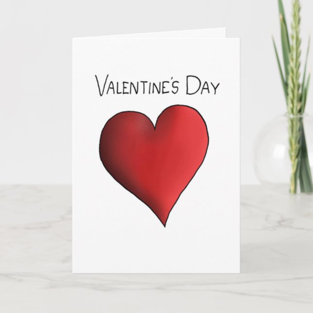 Cartes Pour Fêtes Annuelles Puisque l'amour n'est pas assez compliqué pendant (Devant)