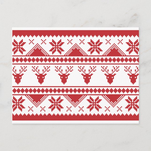 Cartes Pour Fêtes Annuelles pull de noël (Devant)