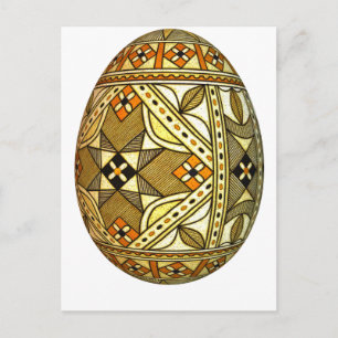 Cartes Pour Fêtes Annuelles Pysanky Easter