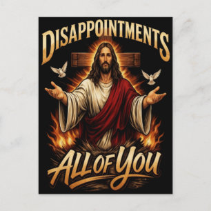Cartes Pour Fêtes Annuelles Quand Jésus vous déçoit tous, l'espérance demeure