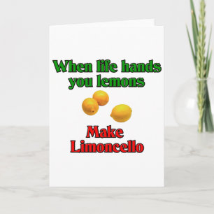 Cartes Pour Fêtes Annuelles Quand La Vie Vous Met Des Citrons