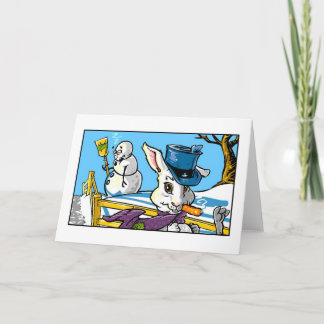 Cartes Pour Fêtes Annuelles Quand les neiges dorment