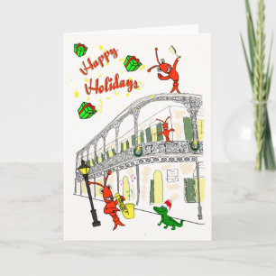 Cartes Pour Fêtes Annuelles Quartier français de la Nouvelle-Orléans bonnes