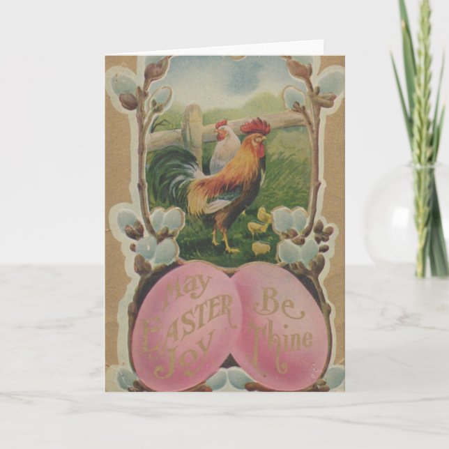 Cartes Pour Fêtes Annuelles Que Pâques Joie Soit Thine (Devant)