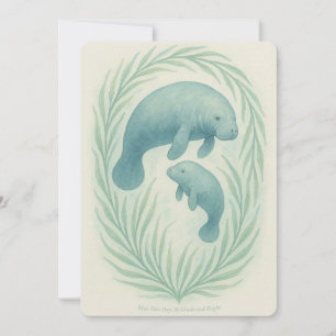 Cartes Pour Fêtes Annuelles Que vos jours soient doux et lumineux – Mère et bé