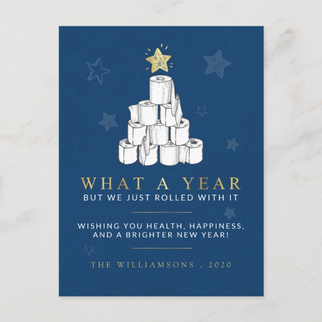 Cartes Pour Fêtes Annuelles Quel An Papier Noël (Devant)