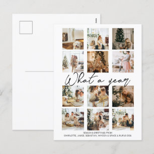 Cartes Pour Fêtes Annuelles Quel an photo Noël personnalisé