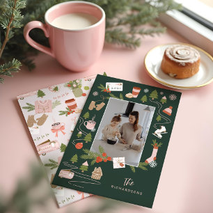 Cartes Pour Fêtes Annuelles Quelques-unes de nos choses de Noël préférées Phot