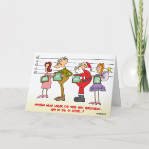Cartes Pour Fêtes Annuelles Qu'y a-t-il sous l'arbre de Noël ?