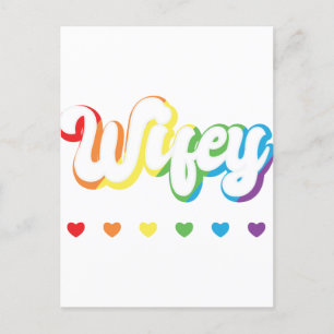 Cartes Pour Fêtes Annuelles Rainbow LGBTQIA Lesbienne soutien Gay