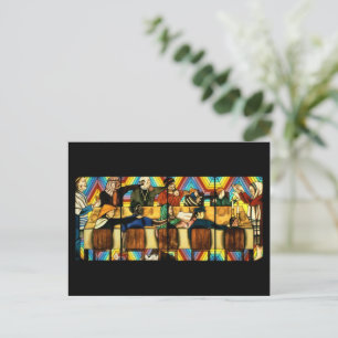 Cartes Pour Fêtes Annuelles Rainbow Shabbat -Judy Chicago Imprimer