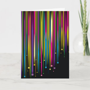 Cartes Pour Fêtes Annuelles Rainbow Sparkle LGBT Christmas Card