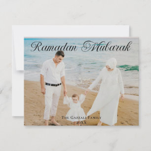 Cartes Pour Fêtes Annuelles Ramadan Moubarak Photo