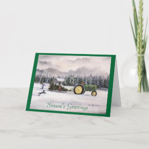 Cartes Pour Fêtes Annuelles Ramenez l'arbre, Bonnes Fêtes