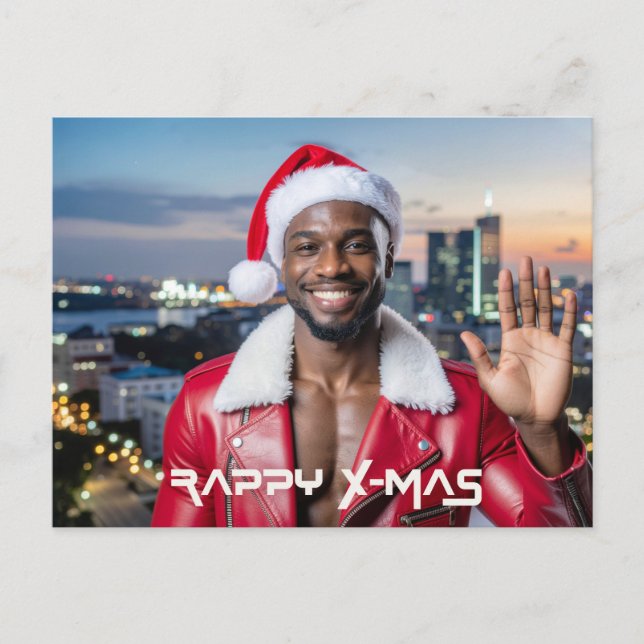 CARTES POUR FÊTES ANNUELLES RAPPY X-MAS (Devant)