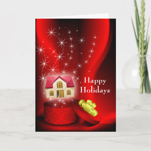Cartes Pour Fêtes Annuelles real estate Holiday