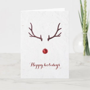 Cartes Pour Fêtes Annuelles Récine minime amusant
