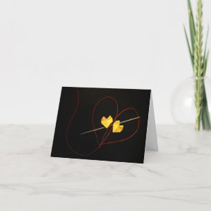 Cartes Pour Fêtes Annuelles Red String