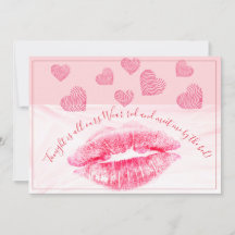 Reed Lips Valentine Avec Citation